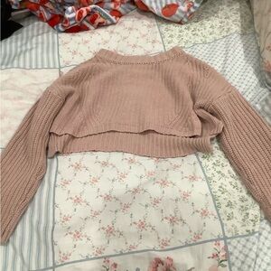 Chic Blush Knit Sweater
